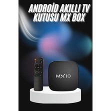 Aesco Mey Ithalat® 2.4g Wifi Tv Box Medya Oynatıcı Tv Uyumlu Mx Box Kutusu Android Tv