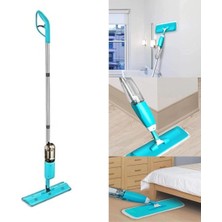 Aesco Mey Ithalat®  Döner Başlıklı Spreyli Mop Parke Ahşap Fayans Temizleyici Su Hazneli Sihirli Paspas