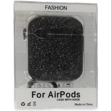 Aesco Mey Ithalat®  Airpods 2 (2.nesil) Spell Simli Kılıf - Siyah