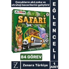 Feyza Design Görsel Algı Safari Eğitici Oyun - Doğa ve Hayvan Bilgisi