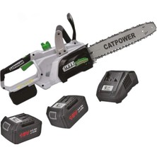 Aesco Mey Ithalat® Cat Power 2096 Çift Akülü 4 Ah Ağaç Kesme Makinesi