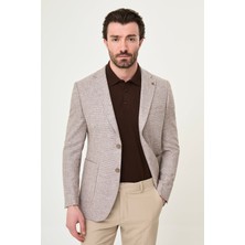 MCR Kırçıllı Slim Fit Mono Yaka Torba Cep Erkek Ceket