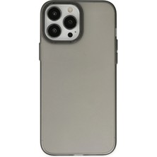 Aesco Mey Ithalat®  iPhone 13 Pro Max Kılıf Modos Metal Kapak - Siyah