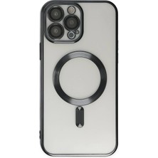 Aesco Mey Ithalat®  iPhone 14 Pro Kılıf Kross Magneticsafe Kapak - Siyah