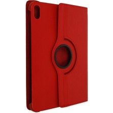 Aesco Mey Ithalat®  iPad 2022 10.9 (10.nesil) Kılıf 360 Tablet Deri Kılıf - Kırmızı