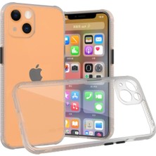 Aesco Mey Ithalat®  iPhone 13 Mini Kılıf Miami Şeffaf Silikon - Şeffaf