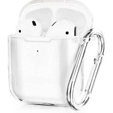 Aesco Mey Ithalat®  Airpods 2 (2.nesil) Hang Kılıf - Şeffaf