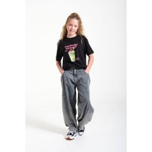 Loco Loco Kız Çocuk 8630 Süprem Macha Tshirt