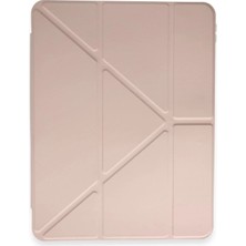 Aesco Mey Ithalat®  Xiaomi Pad 6 Kılıf Kalemlikli Mars Tablet Kılıfı - Rose Gold