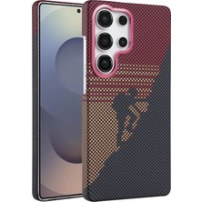 Aesco Mey Ithalat®  Samsung Galaxy S24 Ultra Vega Magsafe Kapak - Kırmızı