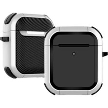 Aesco Mey Ithalat®  Airpods 2 (2.nesil) Tank Kılıf - Beyaz