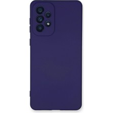 Aesco Mey Ithalat®  Samsung Galaxy A33 5g Kılıf Nano Içi Kadife Silikon - Mor