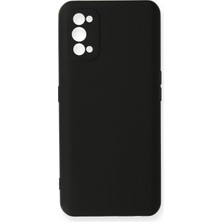 Aesco Mey Ithalat®  Realme 7 Pro Kılıf Nano Içi Kadife Silikon - Siyah