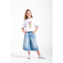 Loco Loco Kız Çocuk 8630 Süprem Macha Tshirt