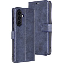 Aesco Mey Ithalat®  Samsung Galaxy A26 Kılıf Trend S Plus Kapaklı Kılıf - Lacivert