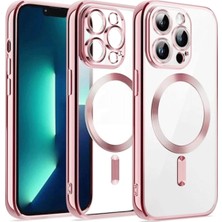 Aesco Mey Ithalat®  iPhone 15 Kılıf Kross Magneticsafe Kapak - Pembe