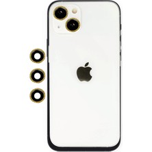 Aesco Mey Ithalat®  iPhone 14 Shine Kamera Lens - Gold