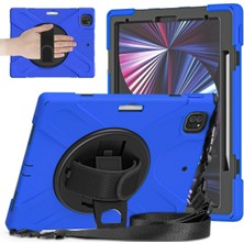 Aesco Mey Ithalat®  iPad Pro 12.9 (2020) Kılıf Amazing Tablet Kapak - Mavi