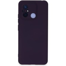 Aesco Mey Ithalat®  Xiaomi Redmi 12C Kılıf Nano Içi Kadife Silikon - Mor