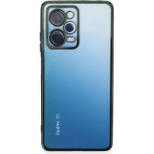 Aesco Mey Ithalat®  Xiaomi Redmi Note 12 Pro 5g Kılıf  Lensli Silikon - Yeşil