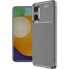 Aesco Mey Ithalat®   A60 Kılıf Auto Focus Karbon Kapak - Gri