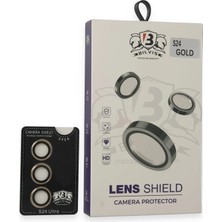 Aesco Mey Ithalat®  Samsung Galaxy S24 Bilvis Titan Kamera Lens - Gold