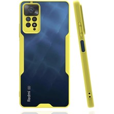 Aesco Mey Ithalat®  Xiaomi Redmi Note 11 Pro Kılıf Platin Silikon - Sarı