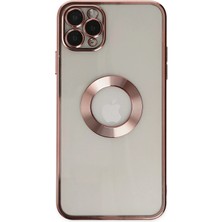 Aesco Mey Ithalat®  iPhone 11 Pro Kılıf Slot Silikon - Rose Gold