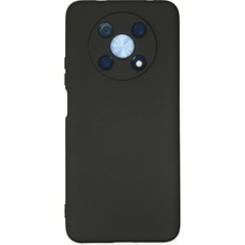 Aesco Mey Ithalat®  Huawei Nova Y90 Kılıf Nano Içi Kadife Silikon - Siyah