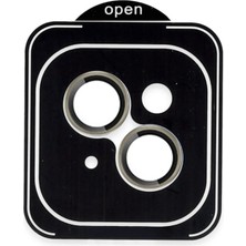 Aesco Mey Ithalat®  Apple iPhone 13 Pvd Metal Kamera Lens - Natural Grey