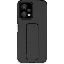 Aesco Mey Ithalat®  Xiaomi Poco X5 5g Kılıf Mega Standlı Silikon - Siyah