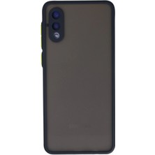 Aesco Mey Ithalat®  Samsung Galaxy A02 Kılıf Montreal Silikon Kapak - Lacivert