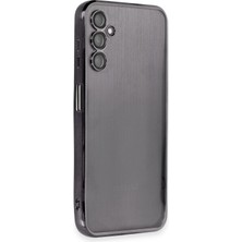 Aesco Mey Ithalat®  Samsung Galaxy A14 4g Kılıf  Lensli Silikon - Siyah