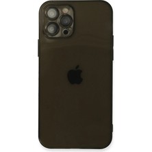 Aesco Mey Ithalat®  iPhone 12 Pro Max Kılıf Fly Lens Silikon - Siyah