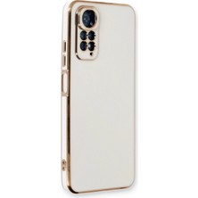 Aesco Mey Ithalat®  Xiaomi Redmi Note 11 Kılıf Volet Silikon - Beyaz