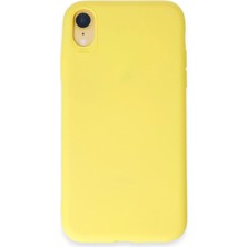 Aesco Mey Ithalat®  iPhone Xr Kılıf First Silikon - Sarı