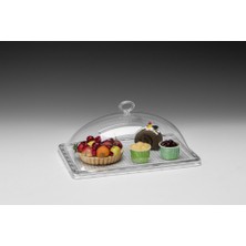 Biradlı Kapaklı Teşhir Tepsisi