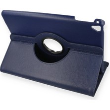 Aesco Mey Ithalat®  iPad 9.7 (2018) Kılıf 360 Tablet Deri Kılıf - Lacivert