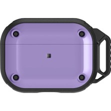 Aesco Mey Ithalat®  Airpods Pro 2 (2.nesil) Asgard Kılıf - Mor