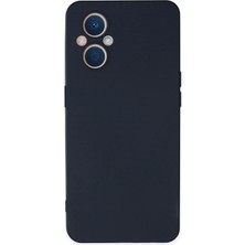 Aesco Mey Ithalat®   Reno 7 Lite Kılıf Nano Içi Kadife Silikon - Lacivert