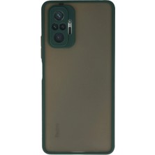 Aesco Mey Ithalat®  Xiaomi Redmi Note 10 Pro Kılıf Montreal Silikon Kapak - Yeşil