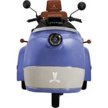 Lampago Elektrikli 3 Tekerlekli Moped 24 Ah