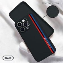 HONTINGA iPhone 14 Pro ile Uyumlu Kılıfı Içi Kadifeli Düşüme Önleyici Basitlik Anti Düşme Kamera Korumali Bmw Desen Telefon Kılıfı Kadın ve Erkek Için Uygundur K6-0179