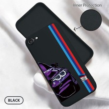 HONTINGA iPhone 8 ile Uyumlu Kılıfı Içi Kadifeli Düşüme Önleyici Basitlik Anti Düşme Kamera Korumali Bmw Desen Telefon Kılıfı Kadın ve Erkek Için Uygundur K6-0180