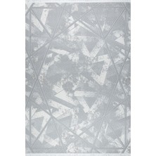 Sere Serpe Modern Doğal Taban Saçaklı Salon Koridor Mutfak Çocuk Oturma Odası Halı Yolluk 7132 L.grey