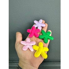 Gönülden Tasarım 5 Adet Renkli Çiçek Arma Set 5x5 cm