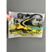 Gönülden Tasarım Ütü Ile Yapışan Renkli Manzara Transfer Baskı Arma 28X19 cm