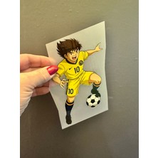 Gönülden Tasarım Ütü Ile Yapışan Futbolcu Çocuk Transfer Baskı Arma 15X9 cm