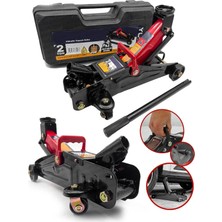 Moonshop 2 Ton Tekerlikli Arabalı Timsah Kriko.