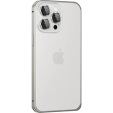 Aesco Mey Ithalat®  iPhone 15 Pro Metal Bumper Mat Kapak - Gri